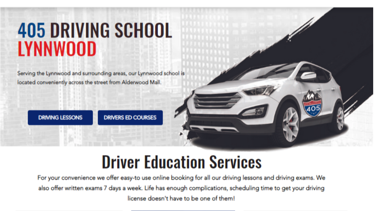 405 Driving School & License Testing Center of Lynnwood