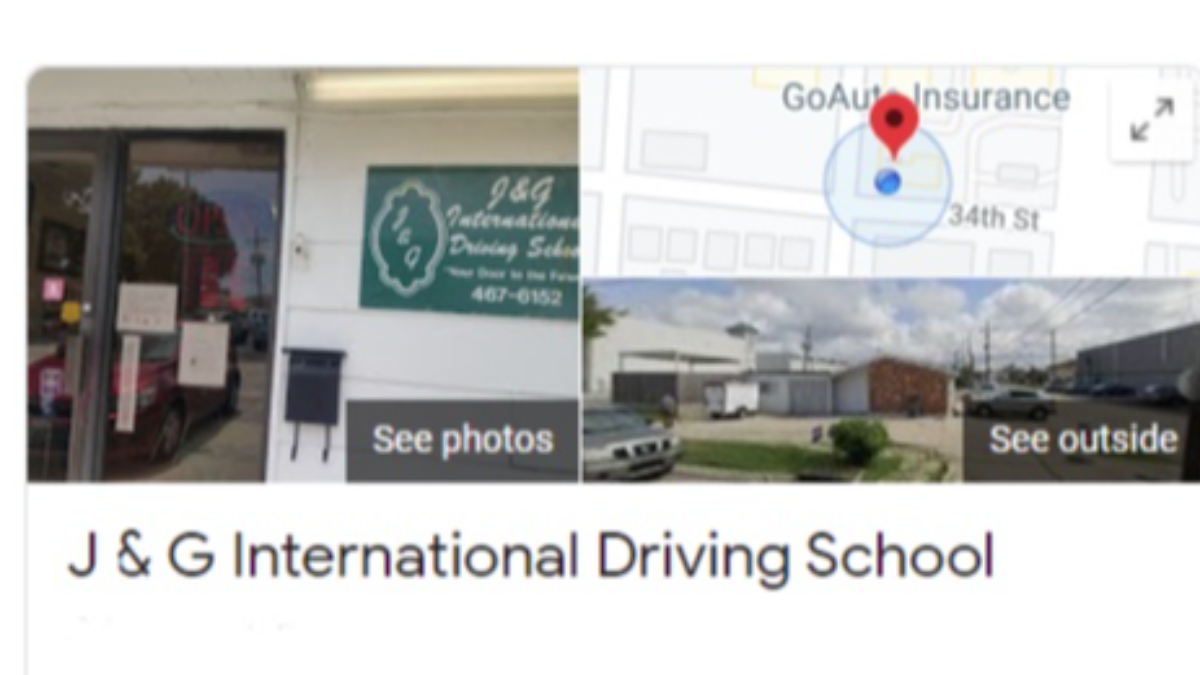 j & g international driving school