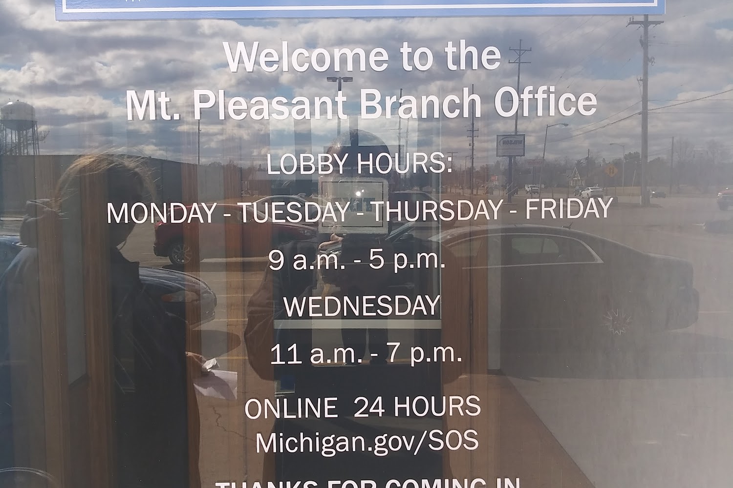 Secretary of State Branch Office (Mount Pleasant) in Mount Pleasant, MI
