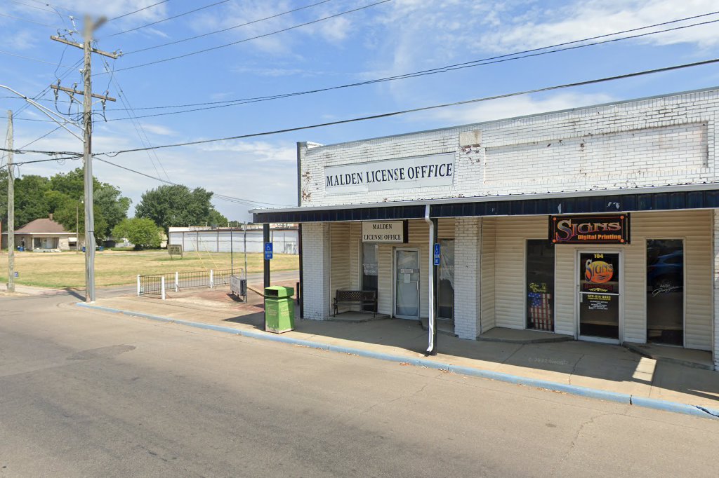 Driver License & Vehicle Registration Office in Malden, MO