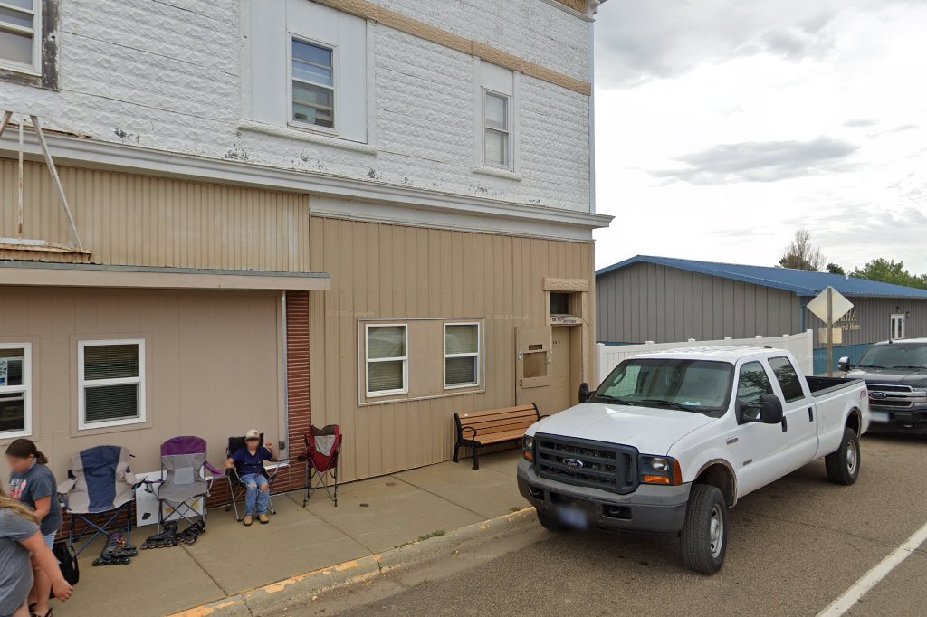 County Treasurer's Office in Wibaux, MT