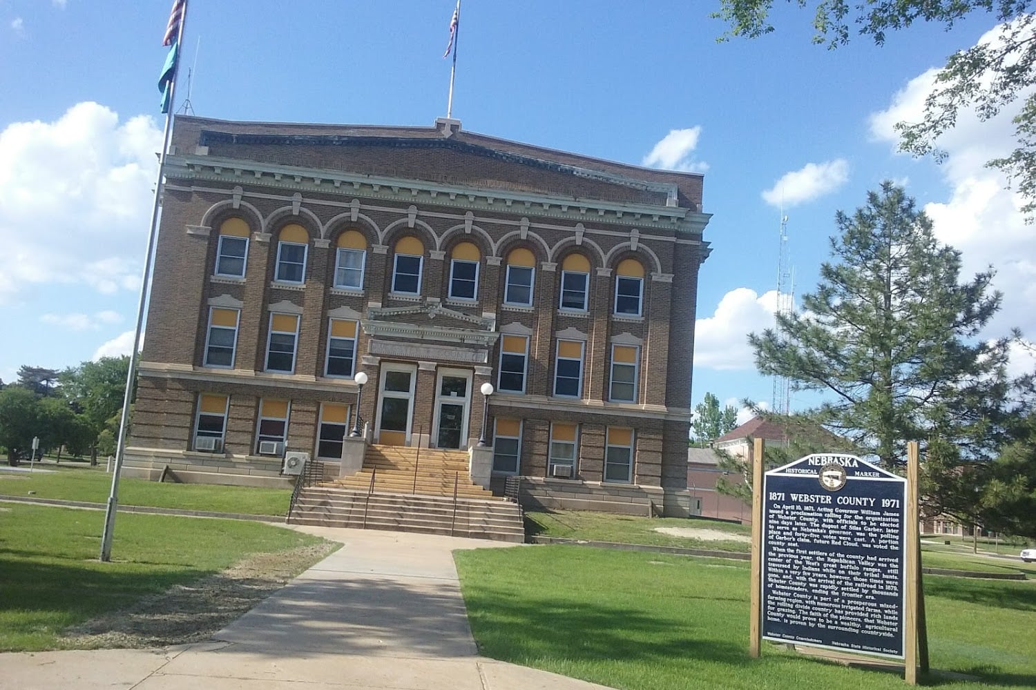 Webster County DMV Driver License & Vehicle Registration Office in Red Cloud, NE