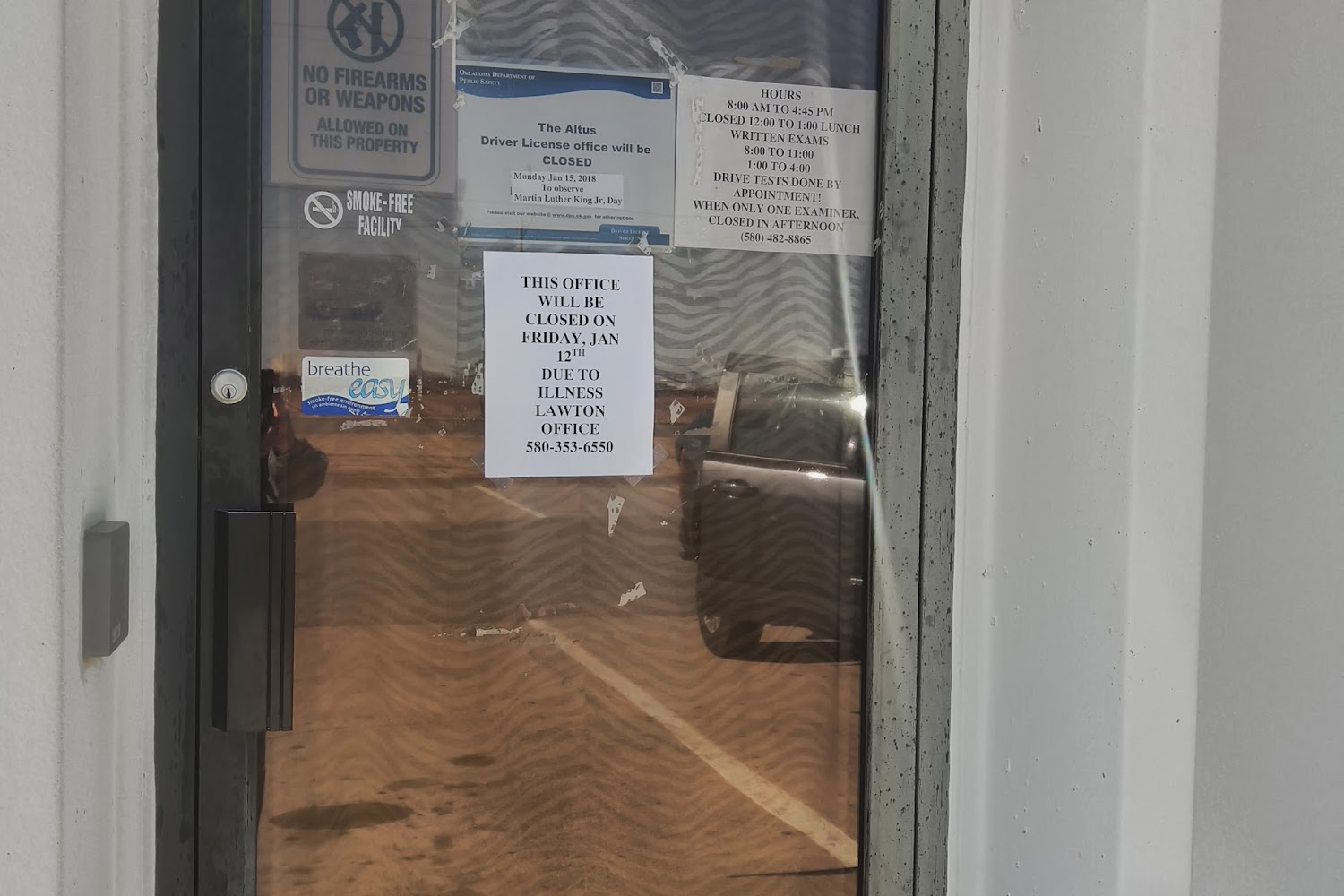 Driver License Exam Station in Altus, OK