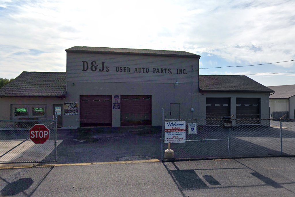 D & J Auto Parts Messenger Service in Coopersburg, PA