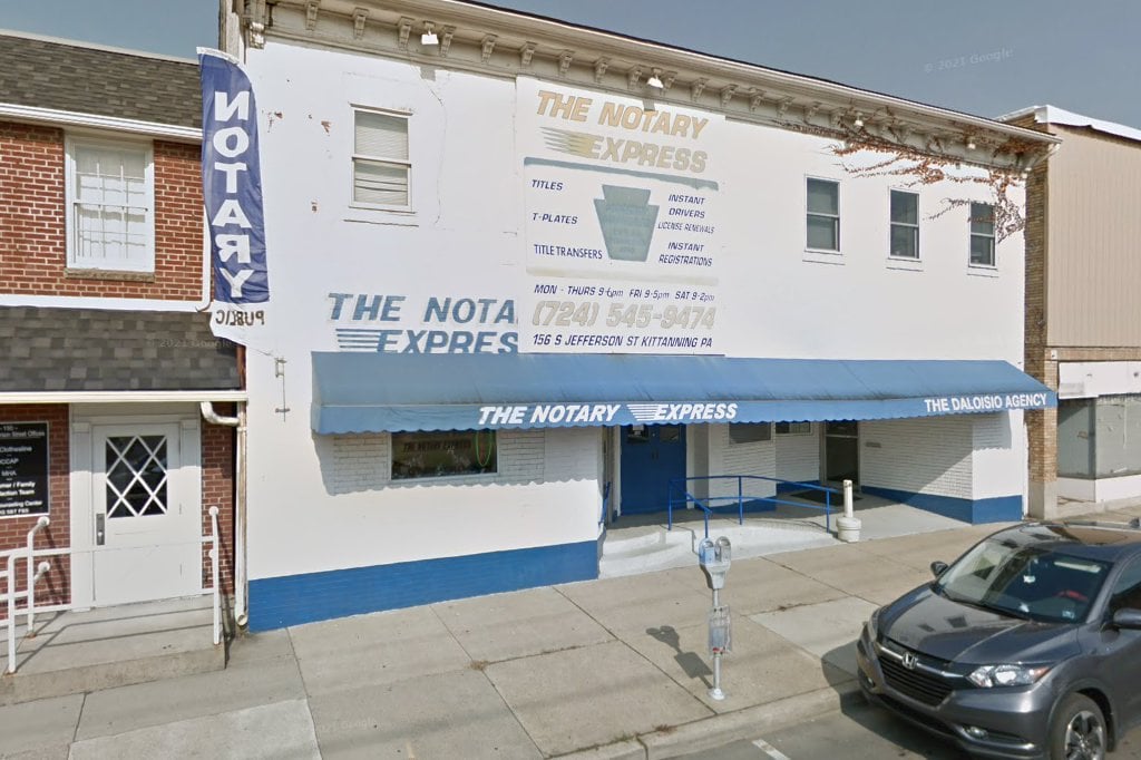 The Notary Express Messenger in Kittanning, PA