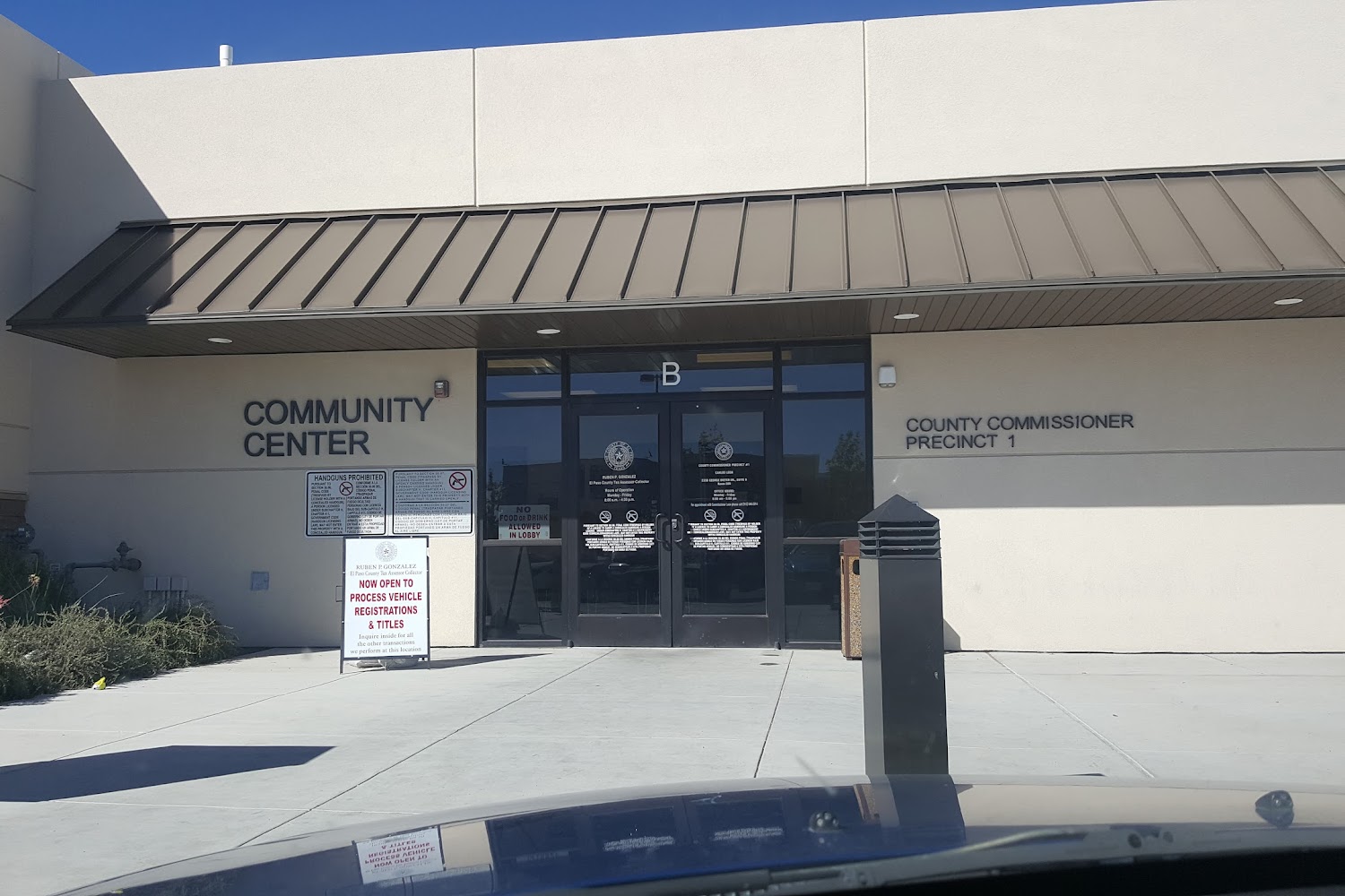 El Paso County Registration & Title - Eastside Annex in El Paso, TX