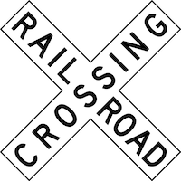 Crossbuck Sign