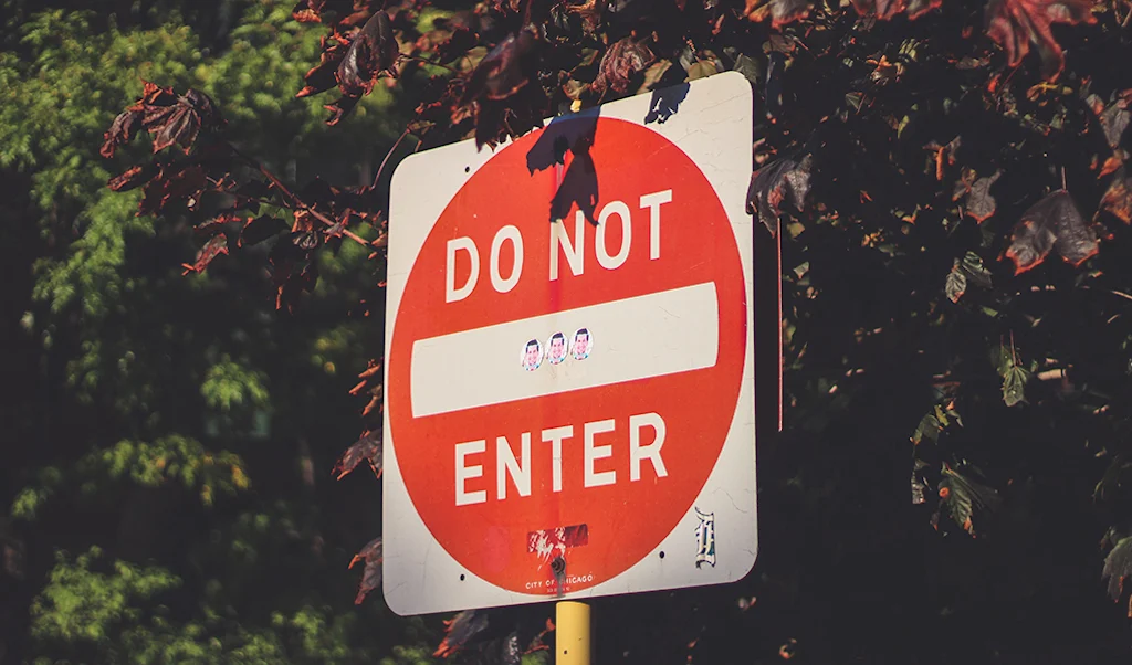Street context for this traffic sign