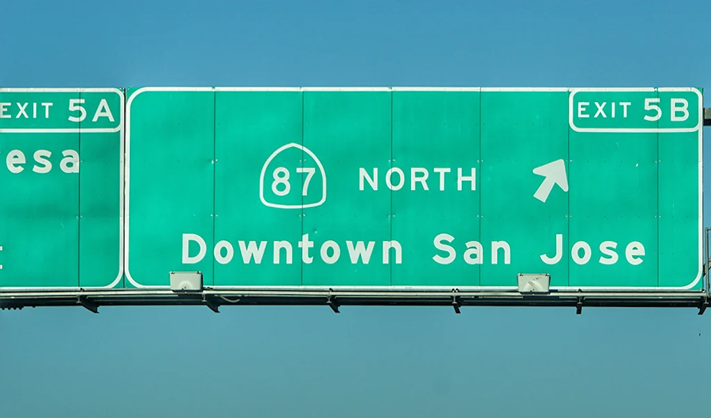 Street context for this traffic sign