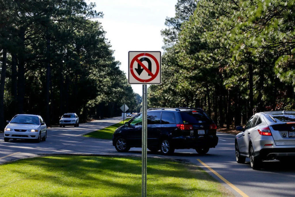 Street context for this traffic sign