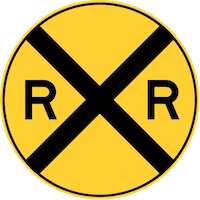 Railroad Crossing Sign