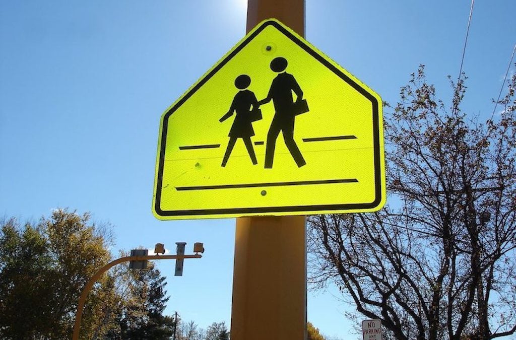 Street context for this traffic sign
